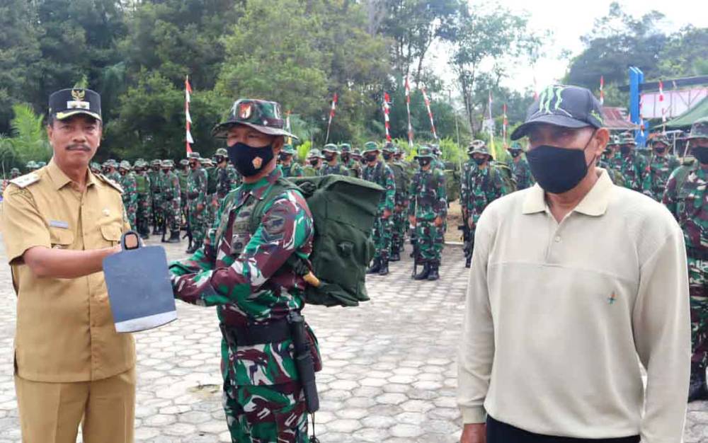 Pelaksanaan TMMD ke 114 Resmi Dimulai di Barito Utara