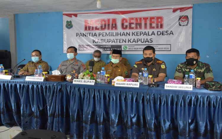 Pemkab Kapuas Sampaikan Pelaksanaan Pilkades Serentak ke Dirjen Bina Pemdes Kemendagri