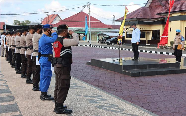Selasa dan Jumat Jajaran Polres Seruyan Gunakan Bahasa Inggris