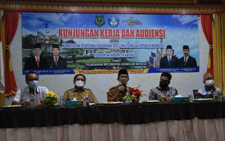 Wabup Kapuas: Pemahaman Kurikulum Bagi Tenaga Pendidik Mutlak Diperlukan