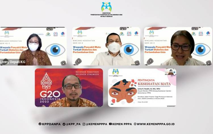 KemenPPPA: Waspadai Penyakit Mata Akibat Diabetes Sedini Mungkin