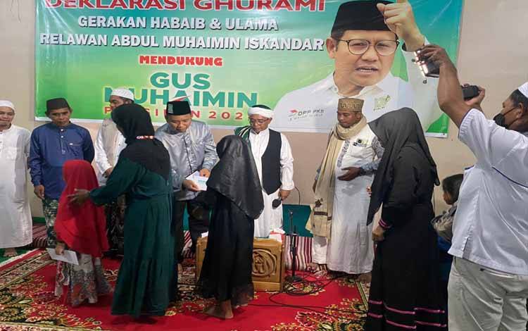 GHURAMI Kapuas Deklarasikan Dukung Gus Muhaimin Capres 2024