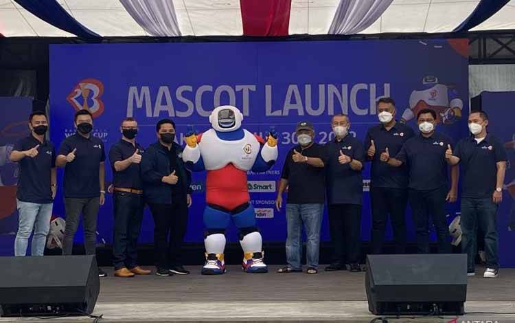 Maskot JIP Diluncurkan Tandai Hitung Mundur Piala Dunia FIBA 2023