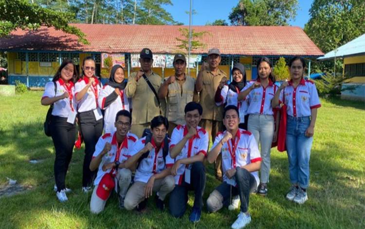 SDN 1 Jajangkit Sambut Baik Mahasiswa KKN Kebangsaan Kenalkan Program Sudut Literasi