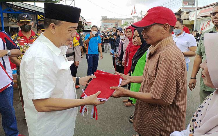 Bupati Seruyan Imbau Masyarakat Kibarkan Bendera Merah Putih