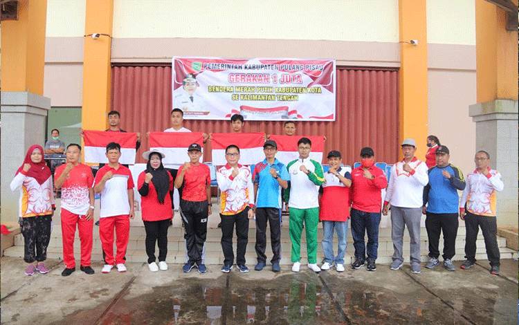 Pemkab Pulang Pisau Wujudkan Gerakan Sajuta Merah