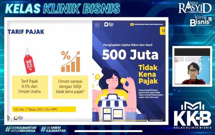 Klinik Bisnis Beberkan Sejumlah Lembaga yang Bisa Dampingi UMKM untuk Berkembang