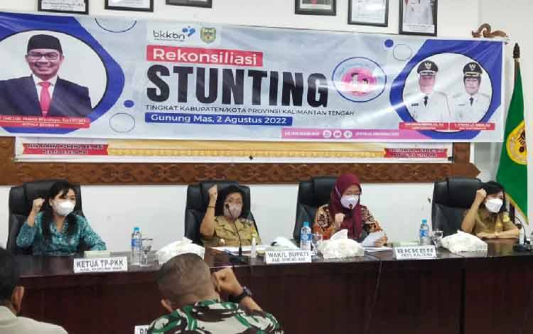 Wabup Gunung Mas Ingin Angka Stunting Turun