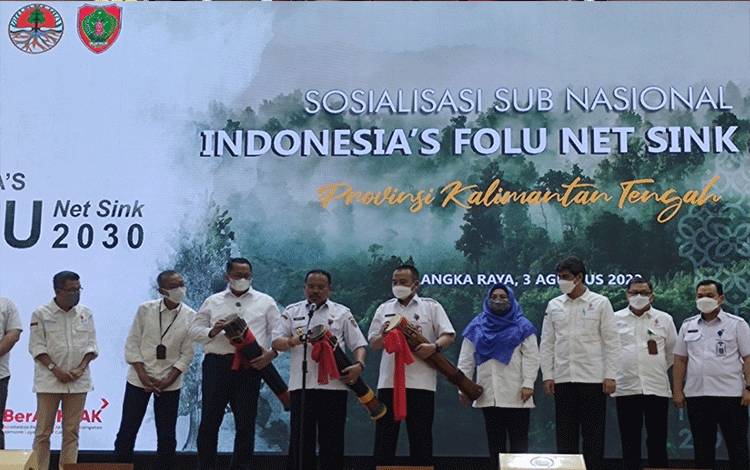 Sekda Kalteng Buka Sosialisasi Sub Nasional Indonesia's Folu Net Sink