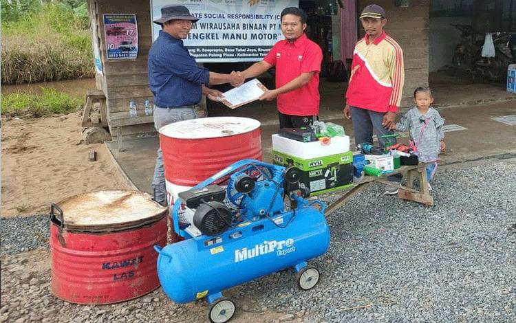 PT MKM Bina Wirausaha Perbengkelan Lewat Program CSR