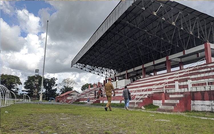 Perbaikan Tribun dan Lintasan Atletik Stadion 29 Nopember Sampit Perlu Dana Rp1,2 Miliar?