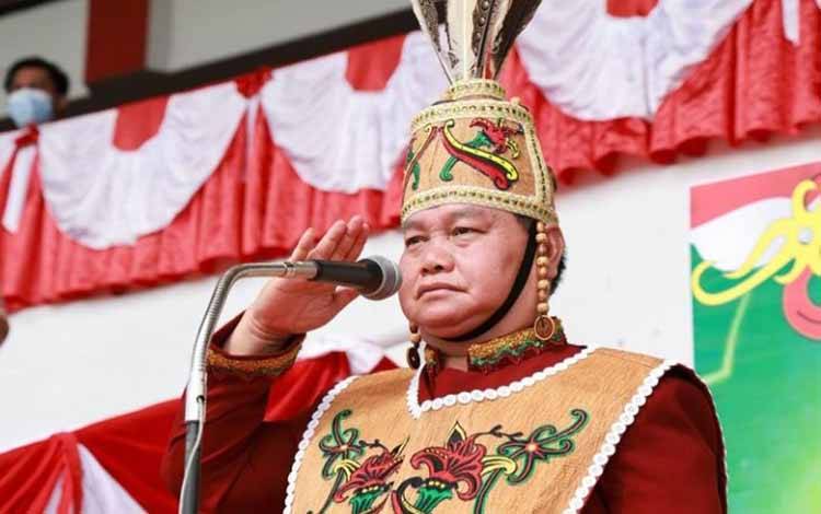 Bupati Kotim Imbau Masyarakat Hentikan Kegiatan 3 Menit Saat Peringatan Detik-Detik Proklamasi