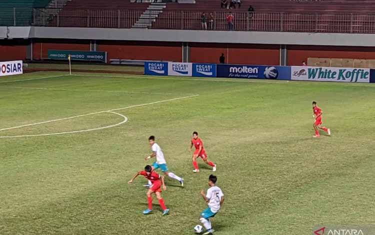 Indonesia Lumat Singapura 9-0 dan Pimpin Grup A Piala AFF U-16