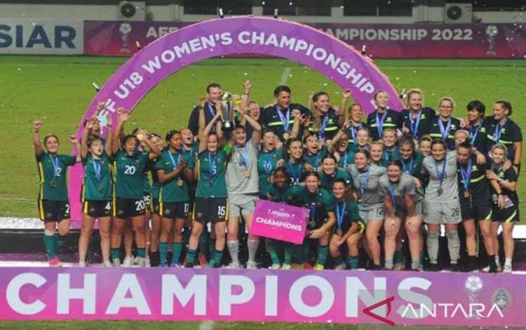 Australia Juara AFF U-18 Putri 2022 Setelah Tumbangkan Vietnam 2-0