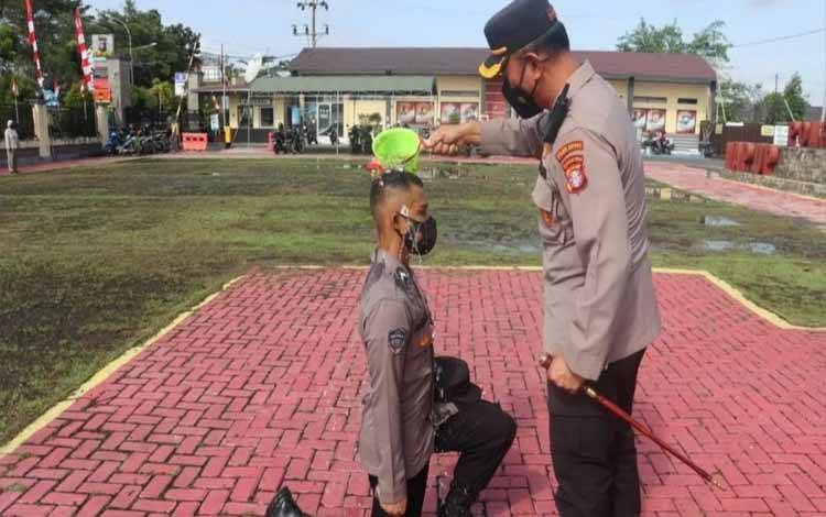 Ini Pesan Kapolres Kapuas saat Sambut Bintara Remaja