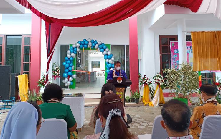 Bupati Gumas Apresiasi Pembangunan?Gedung PAUD Terpadu Santo Yosef