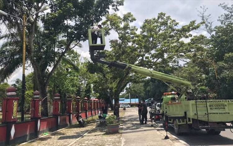 Dishub Kotim Jelaskan Sejumlah Kendala Atasi Lampu Lalu Lintas Mati