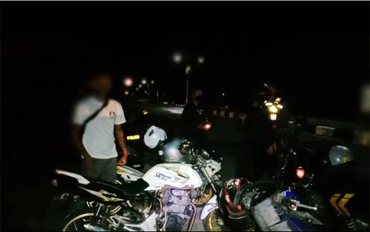 Lagi! Balap Liar di Palangka Raya Diciduk Polisi, 6 Motor Diangkut