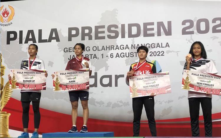 Gelar Tunggal Putri Piala Presiden Jadi Kejutan Manis bagi PBSI Sumut
