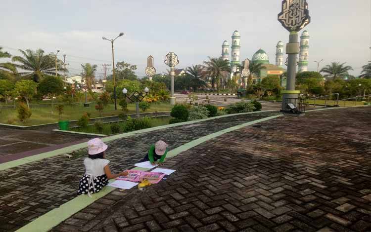Bundaran Balanga Tempat Rekreasi Murah di Kota Sampit