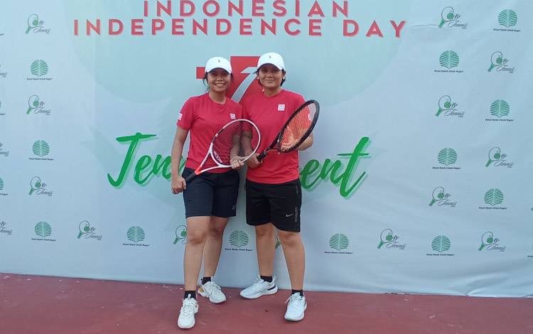 Ini Juara Pertandingan Tenis Kelas Ganda Putri dalam Ajang PT. SSMS, Tbk - CBI Group Cup 2022