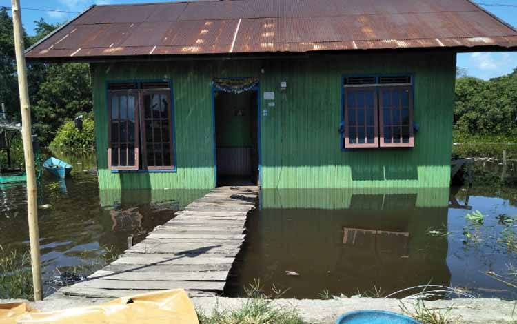 Banjir Katingan Bergeser ke Hilir