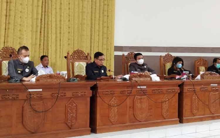DPRD Gumas Gelar Rapat Paripurna ke-5 Masa Sidang III Tahun Sidang 2022