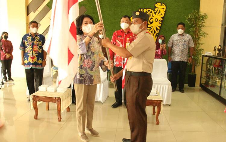 Bupati Pulang Pisau Lepas Kontingen Jambore Nasional XI