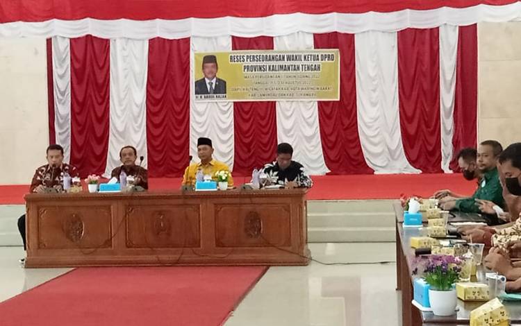 Wakil Ketua DPRD Provinsi Kalteng Lakukan Kunjungan Kerja ke Sukamara?