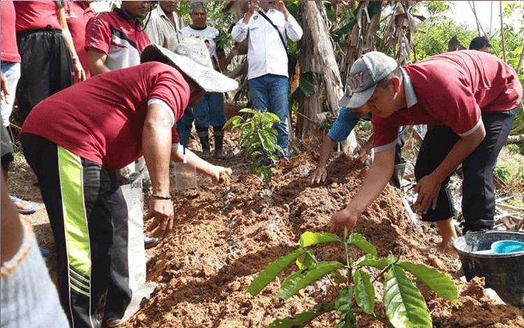 Disnakertrans Kalteng Dukung Peningkatan SDM Pertanian