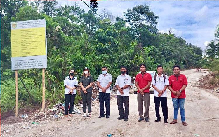 Perbaikan Jalan di Desa Tumbang Empas agar Selesai Tepat Waktu