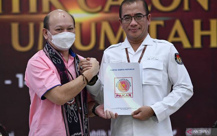 Ketua KPU RI Jelaskan Tiga Kategori Pendaftaran Partai Politik