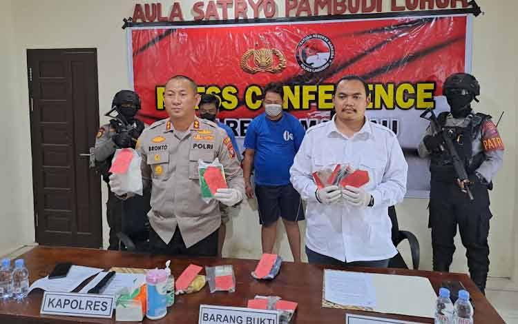 Penyelundupan Narkoba Asal Kalbar Digagalkan, 1 Kg Sabu Diamankan