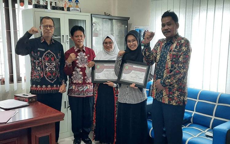 Dispora Pulang Pisau Serahkan Penghargaan Juara Pemuda Pelopor