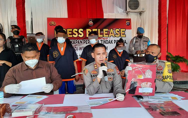 Polres Kobar Tangkap 3 Pelaku Narkoba Diduga Jaringan Lapas
