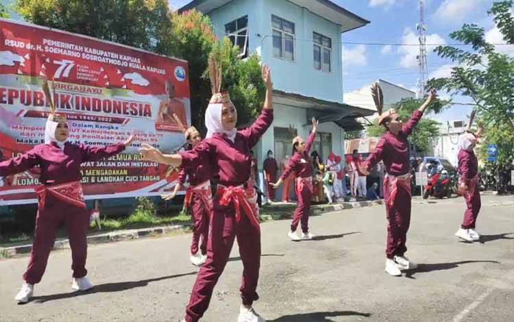 Ini Daftar Juara Lomba Tari Senam Kreasi 6 Langkah Cuci Tangan Digelar RSUD Kapuas