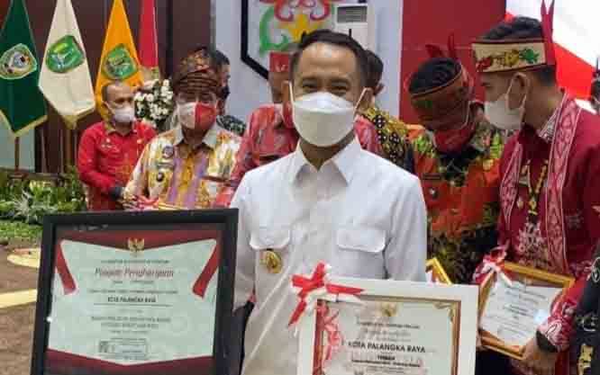 Palangka Raya Raih Penghargaan Atas Penanganan Covid-19 dan PMK