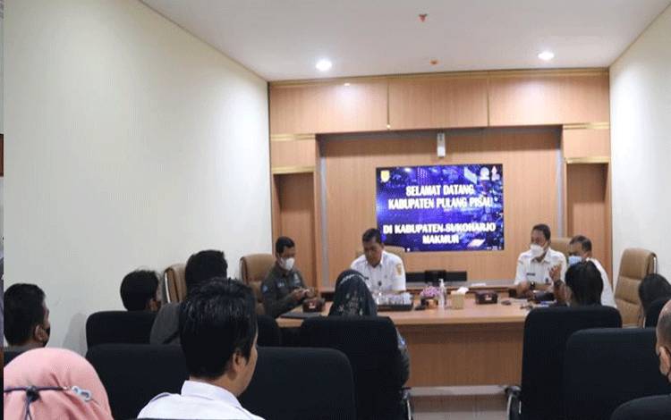 Diskominfostandi Pulang Pisau Kunker ke Sukoharjo