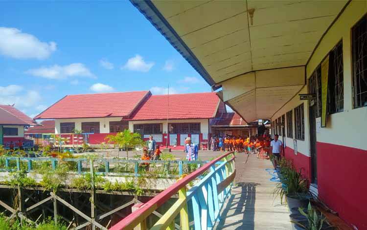 Orang Tua Murid SDN 14 Palangka Tak Setuju Sekolah Ditutup