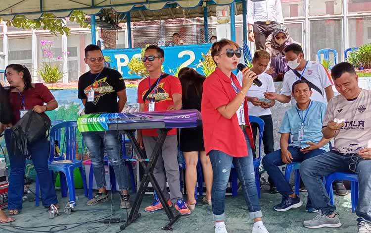 Puncak Porseni Rutan Tamiang Layang Beri Warga Binaan Hiburan Organ Tunggal