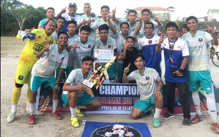 Citra Bintang Sampit Rebut Juara 1 Pada Turnamen Kemerdekan di Samuda