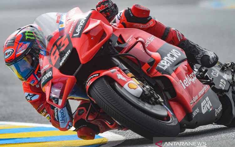 Bagnaia Rasakan Momen Terbaik di MotoGP Setelah Hattrick Kemenangan