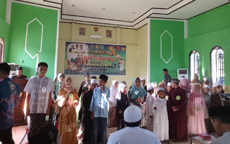 BKPRMI Gunung Mas Gelar Berbagai Perlombaan Sambut Tahun Baru Islam 1444 H