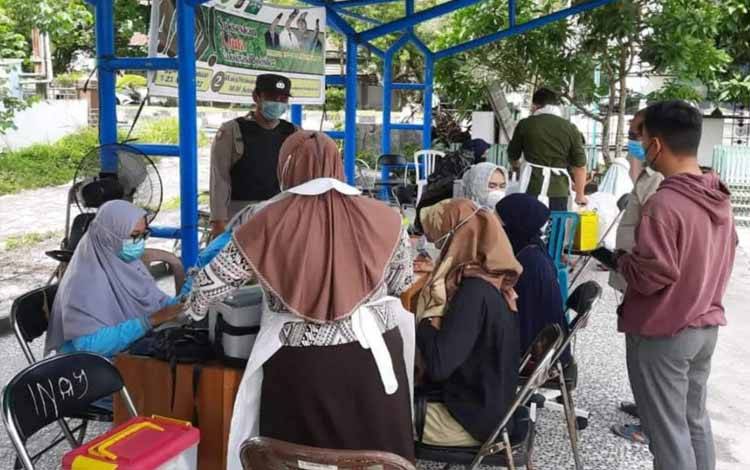 60 Persen Masyarakat Sukamara Sudah Suntik Booster