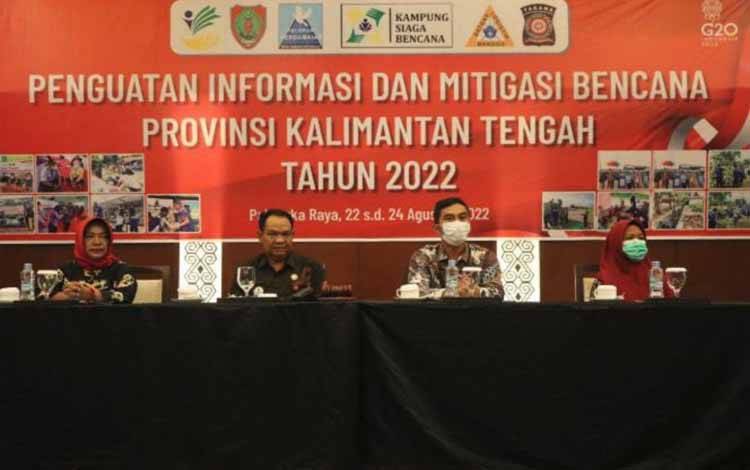 Dinsos Kalteng Kuatkan Mitigasi Bencana