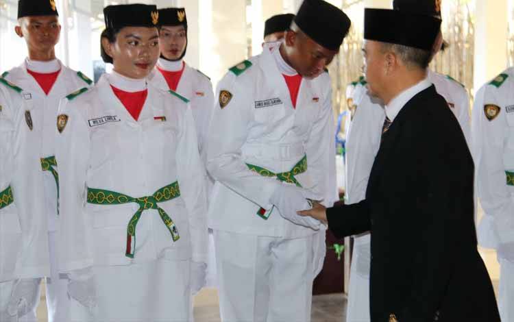 Bupati Ajak Paskibra Seruyan Touring ke IKN Nusantara