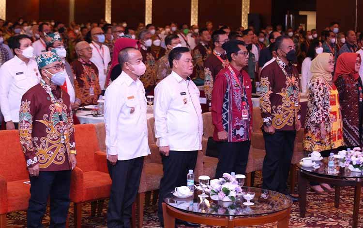Bupati Seruyan Hadiri Borneo Forum ke-V di Palangka Raya
