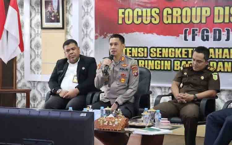Kapolres Kobar Bentuk Satgas Mafia Tanah untuk Atasi Sengketa Lahan
