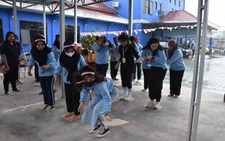 Pererat Silaturahmi Pegawai, Dinas Dukcapil Kapuas Gelar Sejumlah Lomba