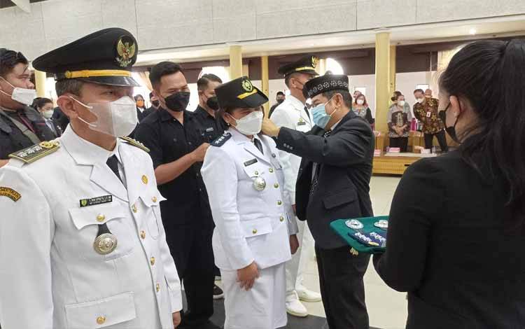 Bupati Barito Timur Lantik 130 Pejabat